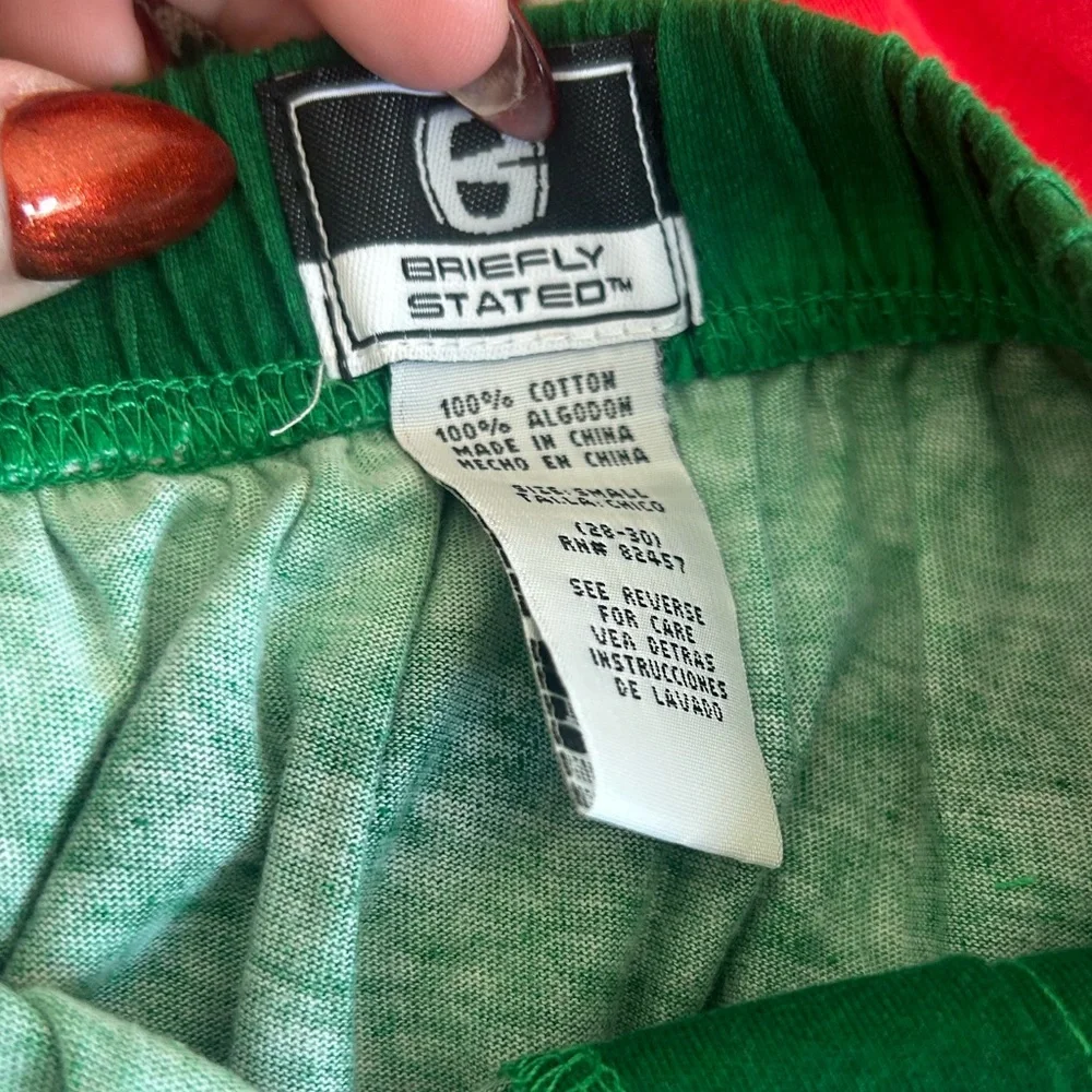 ⭐️ NEW Funny Festive Elf Design Men's Boxers Size Small